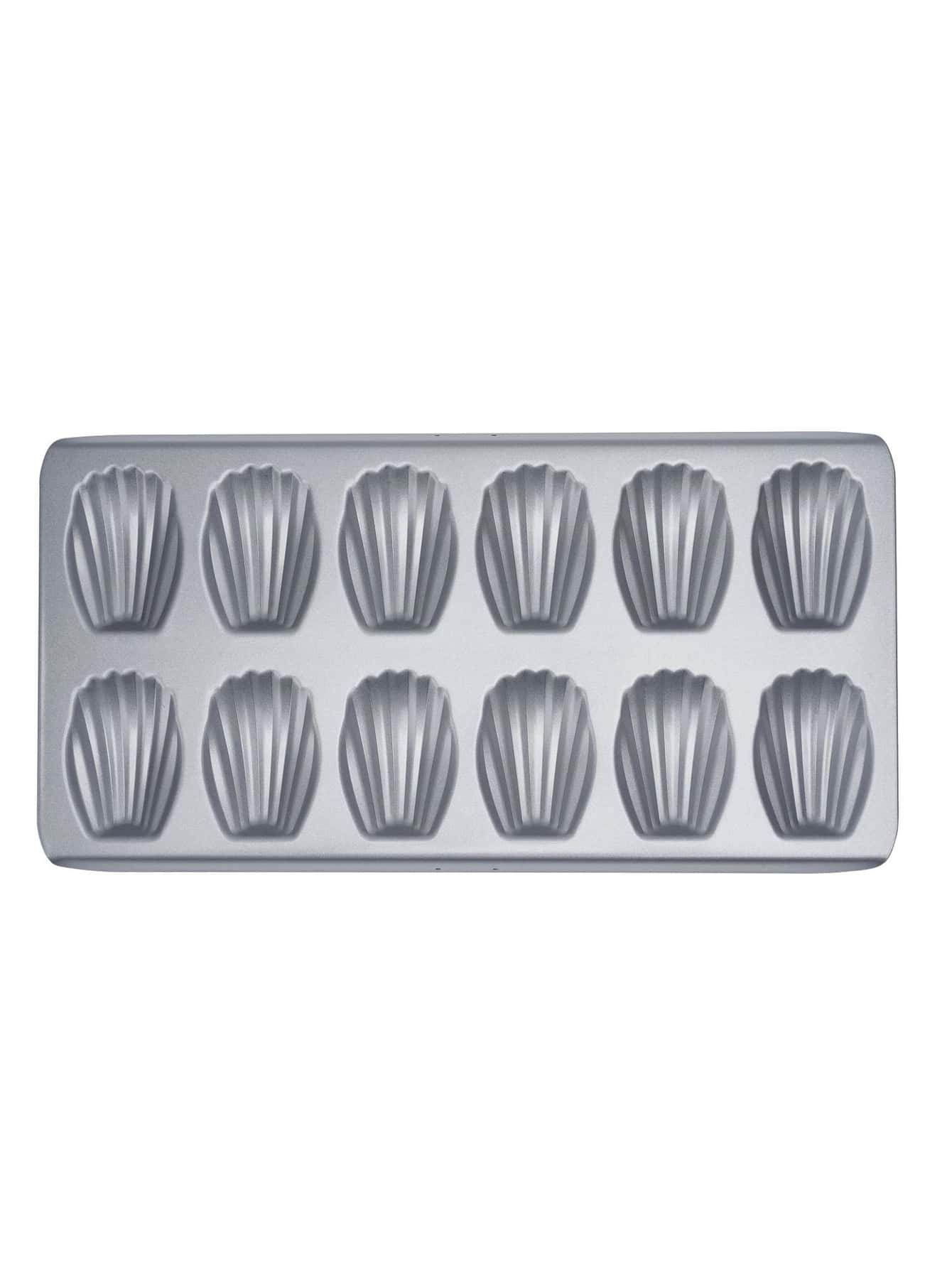 Thick Gray Madeleine Pan For Baking - Grey - View 1