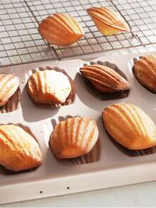 Thick Gray Madeleine Pan For Baking - Grey - View 2