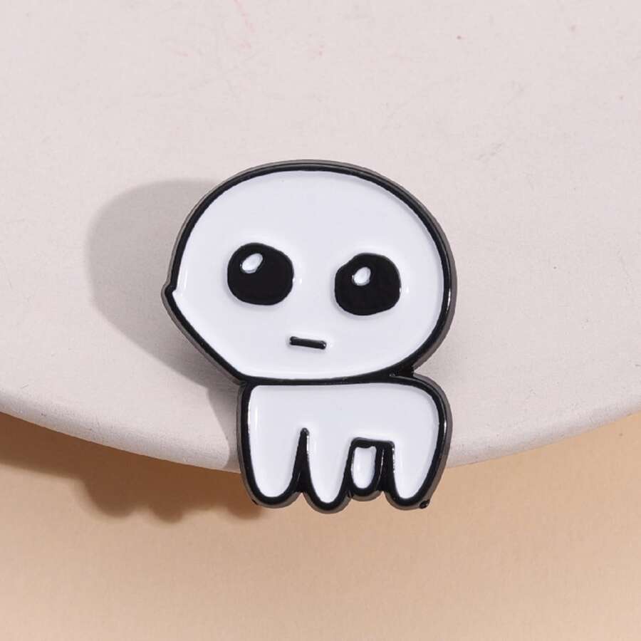 To be honest Tbh creature meme badge enamel pin autistic teen Gift