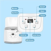 雙瓶嬰兒牛奶加熱器，白色，保溫和蒸氣加熱，適用於嬰兒奶瓶 - 白色 - 查看 9