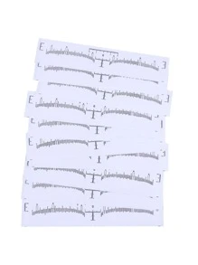 Disposable Tattoo Eyebrow Ruler Sticker Permanent Makeup Tattoo Measurement Tools