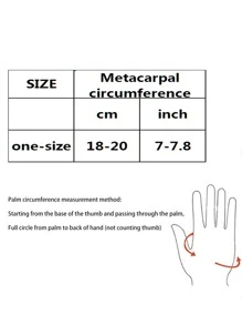 防滑半指防護訓練手套