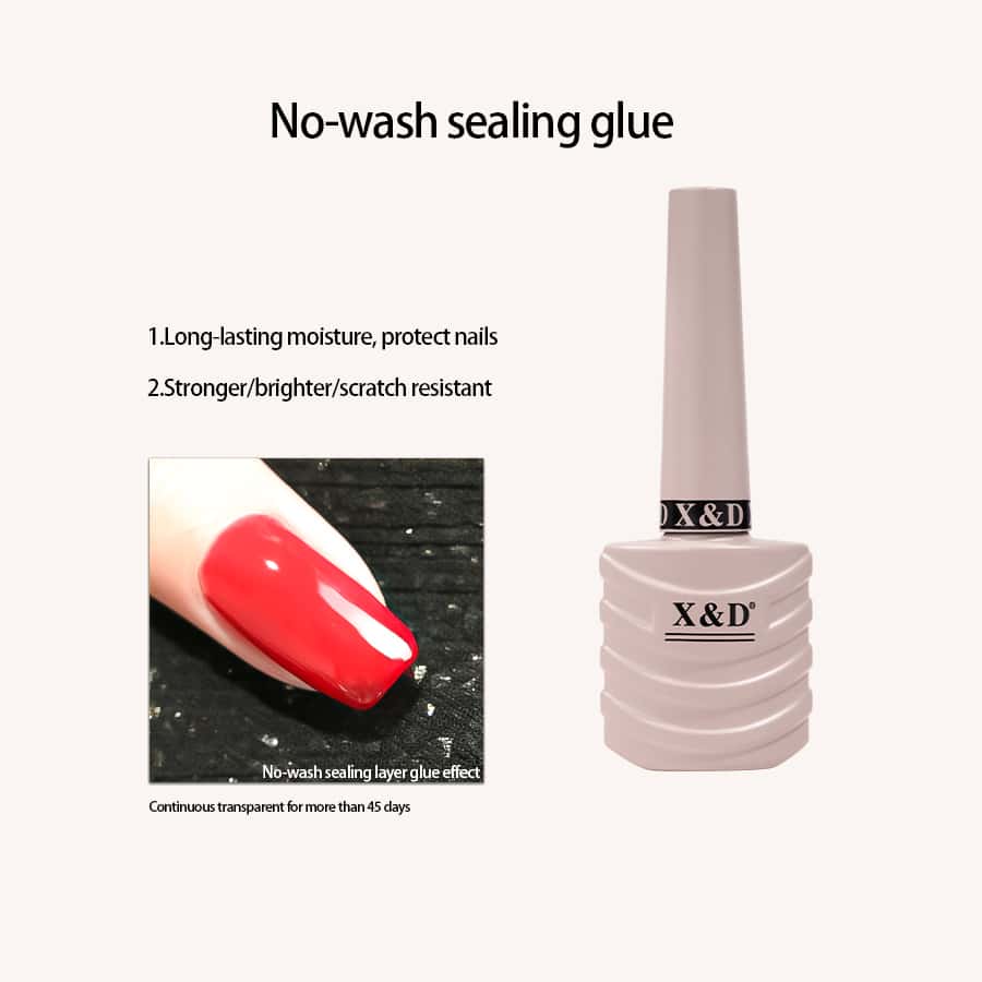 Móng tay Cơ sở áo & Áo áo & Bóc vỏ & Lâu dài Gel - Trong sáng - Xem 1