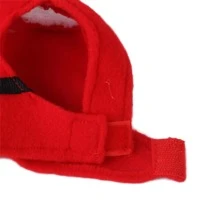 1pc Pet Parrot Christmas Clothes Warm Washable Bird Clothes, Home Decoration For Birds - Red - View 5