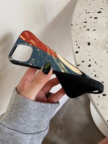 Baseball Pattern Phone Case - Multicolor - View 2