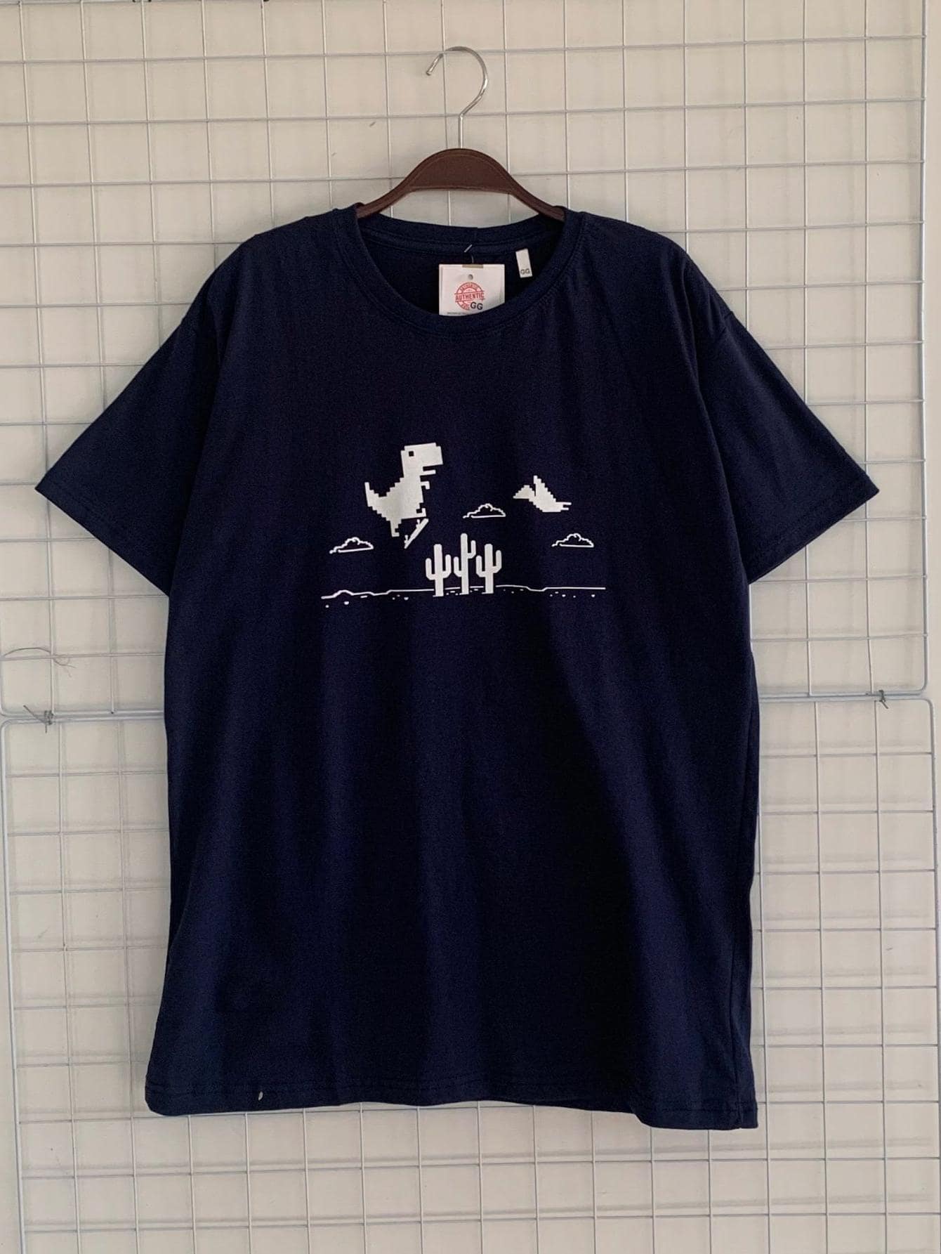 Men T-Shirts - Màu xanh bụi bặm - Xem 1