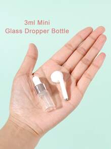 2入組3ml空玻璃極簡主義方便收納滴管瓶,適用於男女士,滴管瓶, 客廳家居臥室浴室居家裝飾,旅行用品,婚禮,派對,生日,男士媽媽爸爸朋友新年禮物,配件,有趣的禮物 - 彩色 - 查看 5