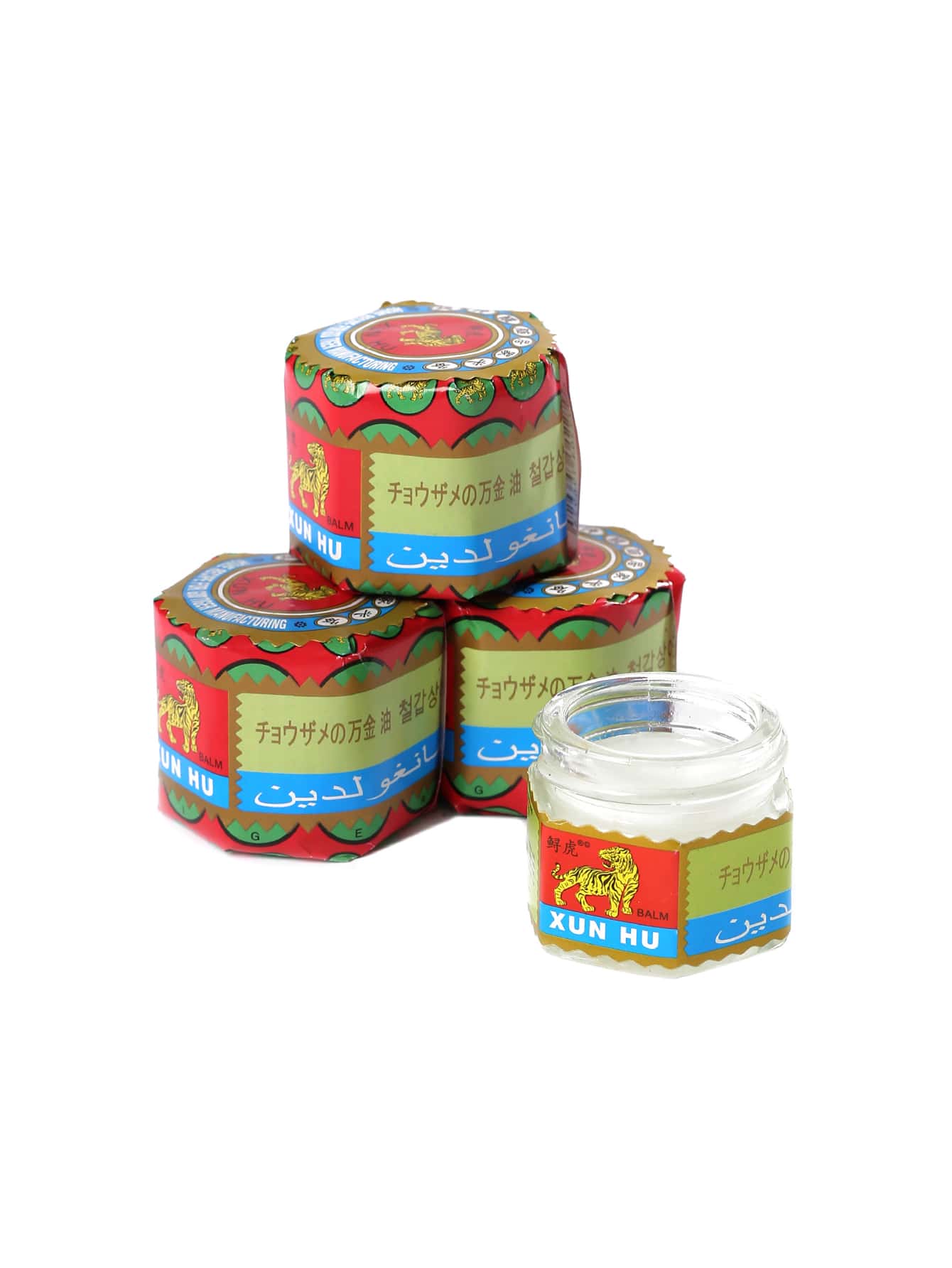 Tiger White Balm - Pomada Del Tigre Blanco - Albaricoque - Ver 1