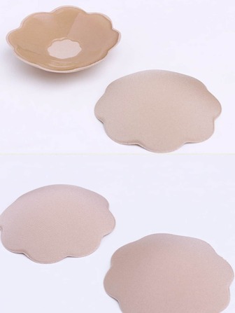 2入組/對女性乳房提升貼-乳頭貼,無紡布,透氣,防凸出,防漏光