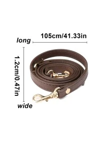 1pc Detachable Litchi Pattern Shoulder Strap For Women's Crossbody Bag Width 1.2cm Adjustable Length 105-120cm Bag Accessories DIY Accessories Adjustable Replacement Shoulder Strap Stylish Durable