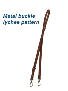 1pc Detachable Litchi Pattern Shoulder Strap For Women's Crossbody Bag Width 1.2cm Adjustable Length 105-120cm Bag Accessories DIY Accessories Adjustable Replacement Shoulder Strap Stylish Durable