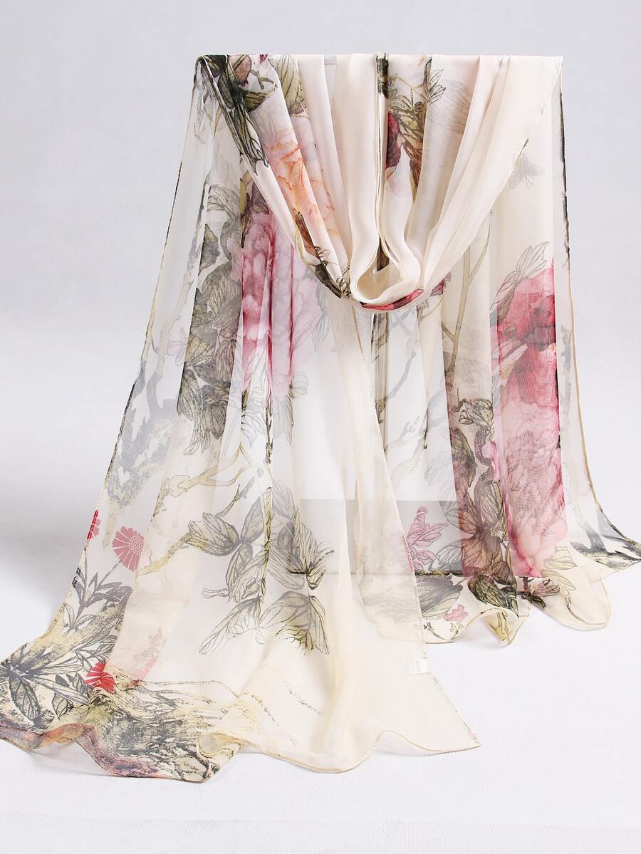 女士絲巾 - 彩色 - 查看 1