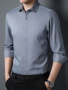 Men Shirts - Neblina azul - Ver 2