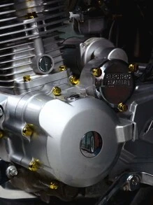 30pcs Blue Motorcycle Modification Screw Cap Decoration Car Accessories - Blue - View 2