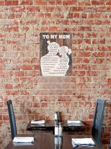 1塊母親專用復古金屬錫牌,印刷牆藝新奇牌匾,復古酒吧家居牆壁裝飾牌匾,尺寸12*8英寸 - 彩色 - 查看 4