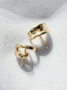 2pcs/Set Women's Gold-Tone Metal Fashion Ponytail Holder & Hair Clips Street Bow,Y2k Claw Clips Hair Claws Hair Barrettes, School Stuff