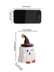 萬聖節主題創意卡通陶瓷馬克,可愛杯子適用於水,咖啡,牛奶帶精靈設計和蓋