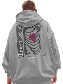 Men Sweatshirts - Xám - Xem 1