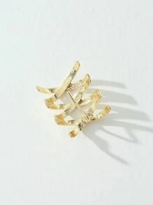 1 Dây buộc tóc co giãn thời trang tông vàng dành cho nữ, Nơ cài đầu màu vàng, Phụ kiện tóc, Kẹp tóc, Trâm cài tóc, Kẹp tóc, Đồ dùng học tập - Vàng - Xem 4