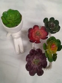 Artificial Flowers - 紅色 - 查看 1