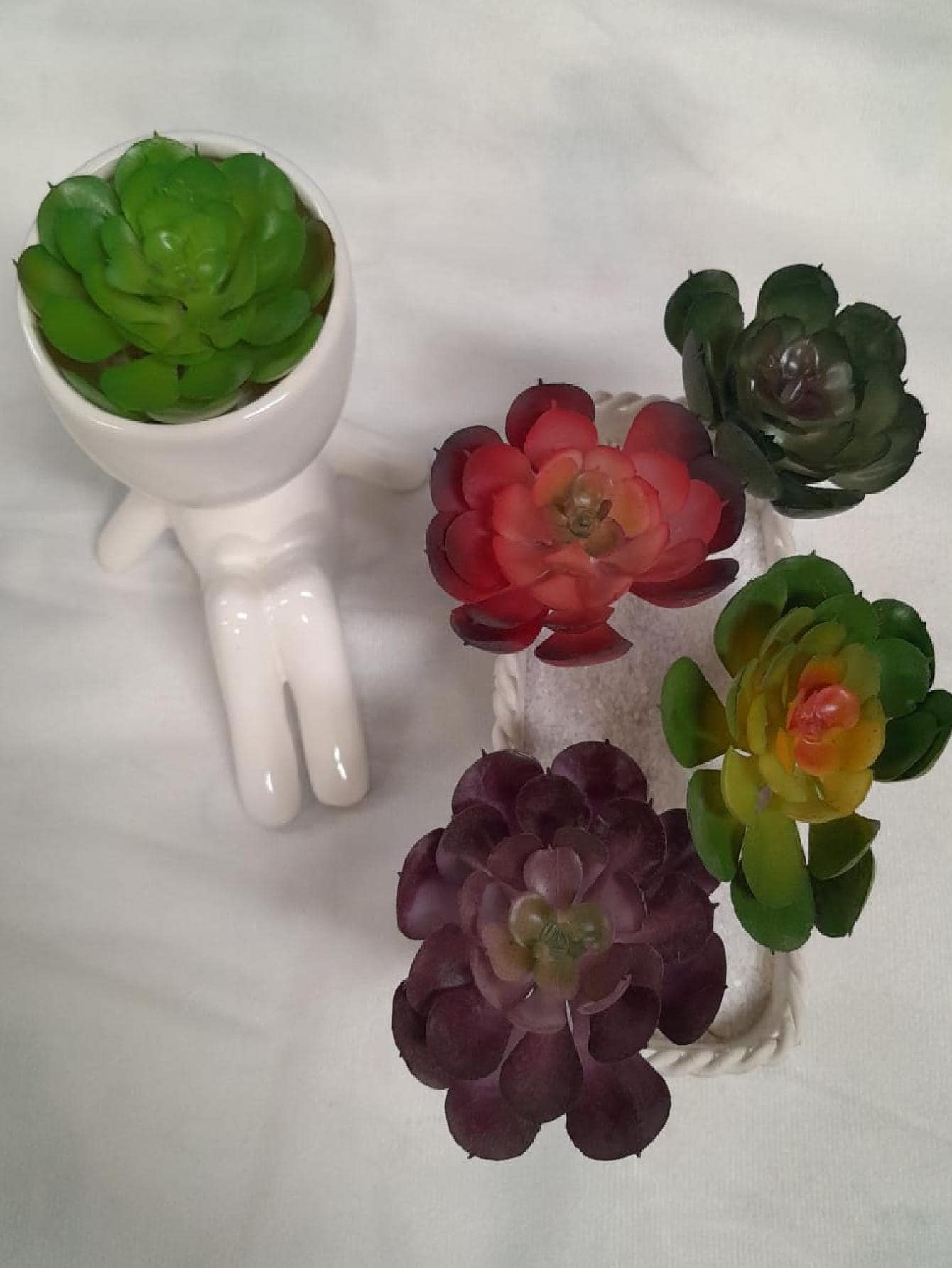 Artificial Flowers - 紅色 - 查看 1