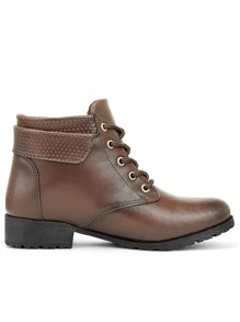 Women Fashion Boots - 摩卡棕 - 查看 4