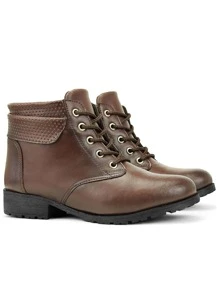 Women Fashion Boots - 摩卡棕 - 查看 3