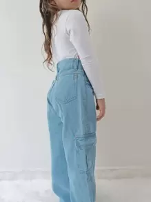 Young Girls Jeans - 彩色 - 查看 2