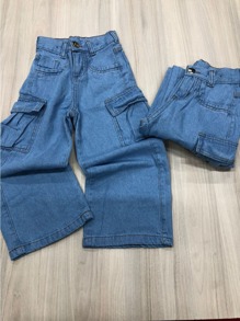 Young Girls Jeans - 彩色 - 查看 5