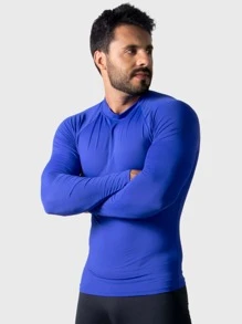 Boyfriend Style Men Sports Tees & Tanks - Royal Blue - View 3
