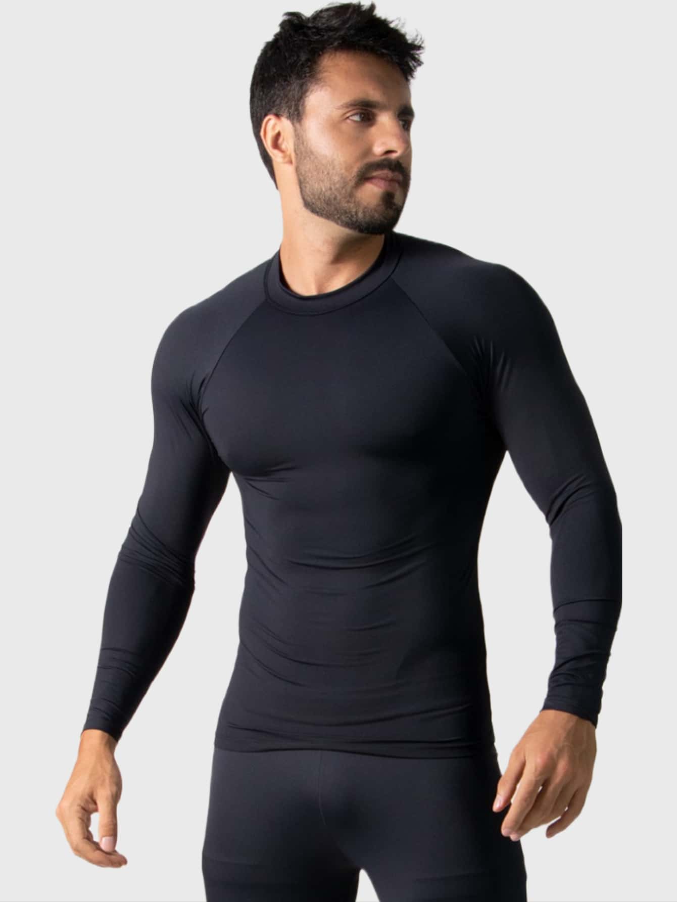 Boyfriend Style Men Sports Tees & Tanks - Black - View 1
