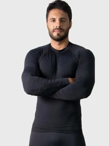 Boyfriend Style Men Sports Tees & Tanks - Black - View 3
