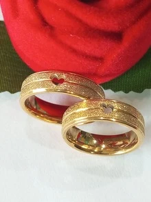 Single Ring - 金色 - 查看 5