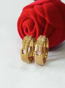 Single Ring - 金色 - 查看 1