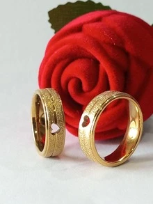 Single Ring - 金色 - 查看 4