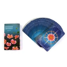 52pcs A Little Rain Botanical Oracle Cards, 10.3x6cm - Black - View 4