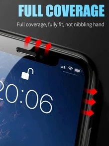 1-4 Miếng Bảo Vệ Màn Hình Phim Gốm Mờ Mềm Tương Thích Với iPhone15/15Plus/15Pro/15Promax 14 13 12 Pro Max 11 XR XS X 8 7 plus SE20 Chống vỡ Không Phải Phim Kính - 1 miếng - Xem 3