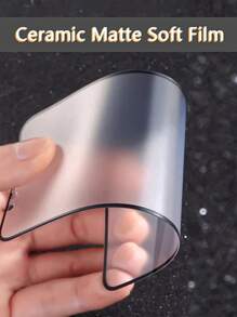1 à 4 pièces Film de protection d'écran en céramique mat doux compatible avec iPhone 14 13 12 Pro Max 11 XR XS X 8 7 plus SE20 15/15Pro/15Plus/15Promax Film anti-cassé et non en verre