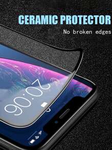 1-4 Miếng Bảo Vệ Màn Hình Phim Gốm Sứ Mờ Mềm Tương Thích Với iPhone 15/15Pro/15Plus/15Promax 14 13 12 Pro Max 11 XR XS X 8 7 plus SE20 Phim Chống Vỡ Không Phải Kính - 4 miếng - Xem 3