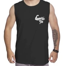 Men Tank Tops - màu đen - Xem 3