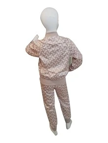 Conjunto de pants  para niña - Beis - Ver 2