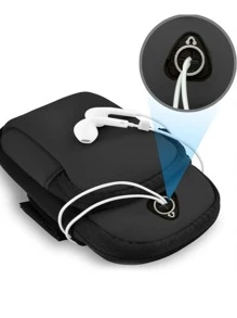 多色通用臂带运动手机耳机盒钱包紫色跑步臂式手机支架手机包手包适用于 6 英寸 7 英寸等型号