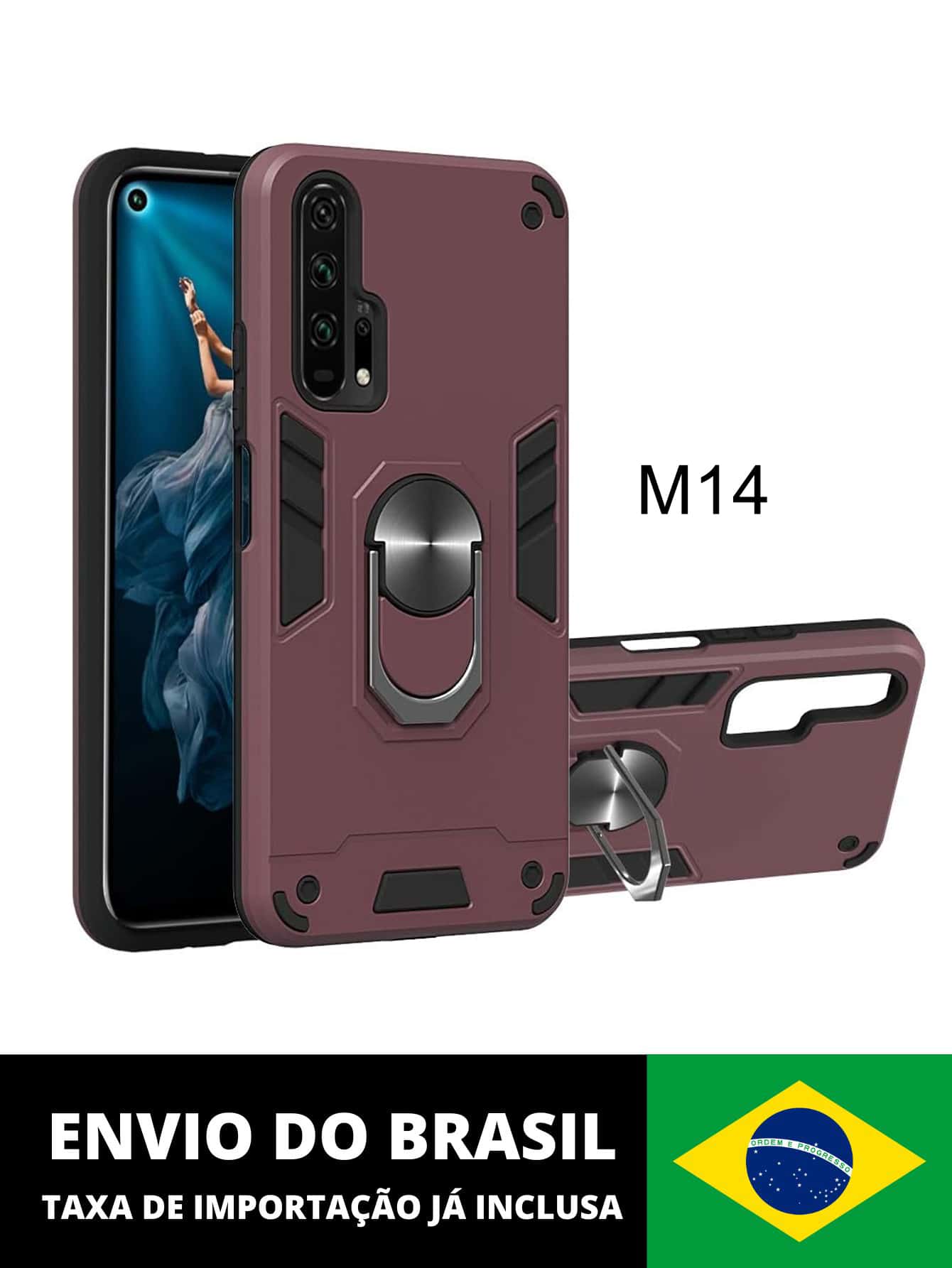 Phone Cases - 酒紅色 - 查看 1