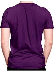 Men T-Shirts - Màu tím - Xem 2