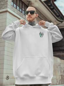 Men Sweatshirts - 白色 - 查看 4
