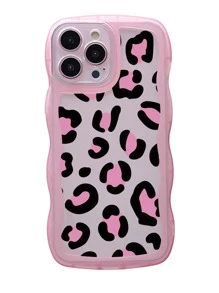 Coque De Téléphone Portable Léopard - Rose bonbon - Voir 2