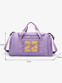 Sports Bag - 淺灰色 - 查看 4