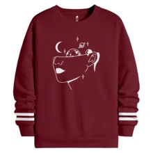 Women Sweatshirts - Đỏ - Xem 1