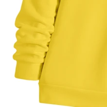 Moletom Gola Redonda Blusa De Frio Casaco Planetinha Imaginacao Streetwear Style - Amarelo - Visão 3