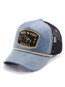 Men Baseball Cap - 藍色 - 查看 2